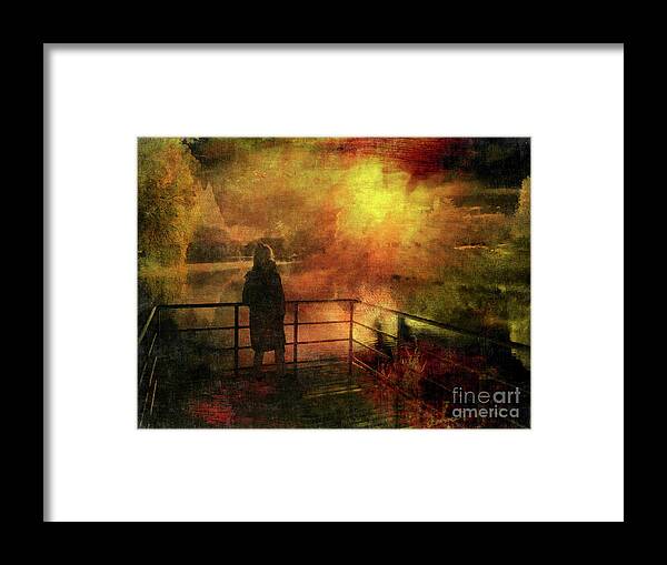 Sun Framed Print featuring the photograph Ablaze by Russell Brown