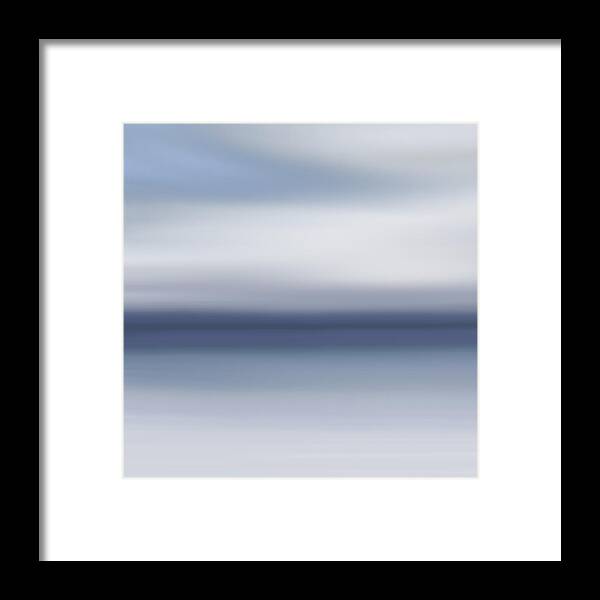 Abstract Framed Print featuring the digital art Abstract 53 by Lucie Dumas