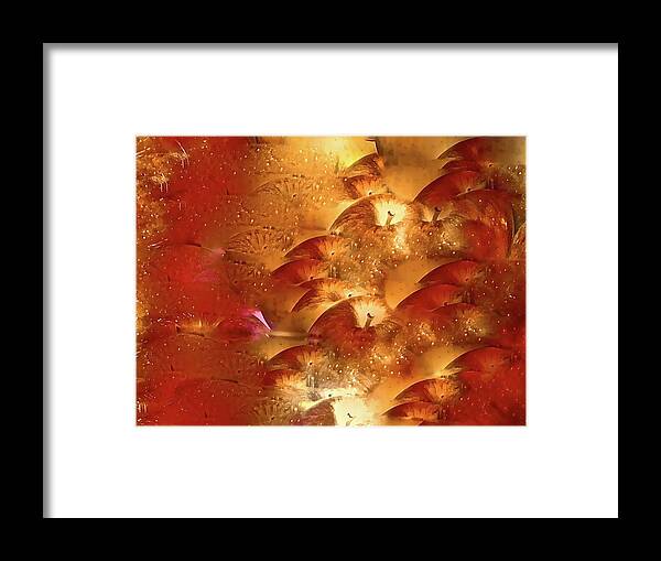 Abstract Framed Print featuring the photograph Abstract 70 by Pamela Cooper