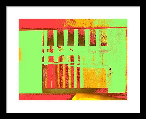 Abstract Framed Print featuring the digital art Abstract Exressionaryish #14 by T Oliver