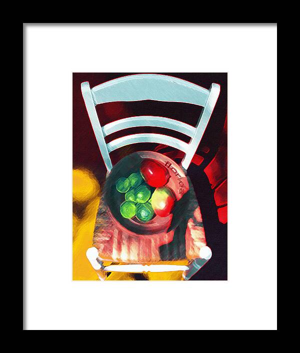 Art Framed Print featuring the digital art Florida Poster 5 by Miss Pet Sitter
