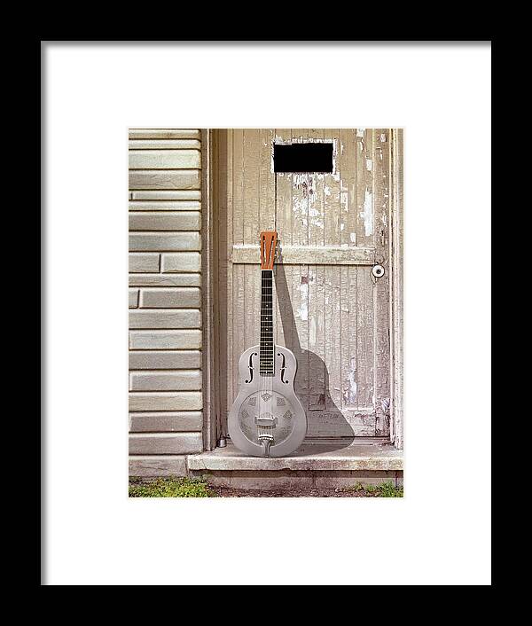 Guitar Framed Print featuring the photograph Acoustic Life 9 by Mike McGlothlen