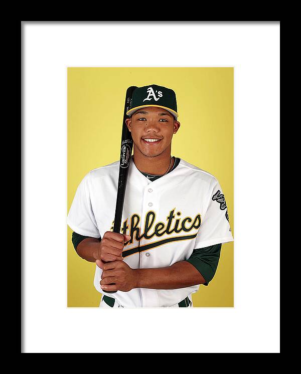 Media Day Framed Print featuring the photograph Addison Russell by Christian Petersen