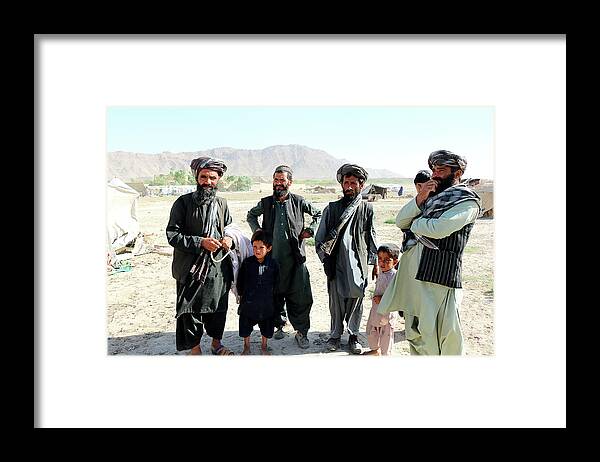  Framed Print featuring the photograph Afghanistan 196 by Eric Pengelly