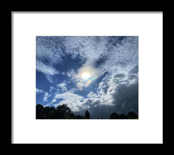 Sun Framed Print featuring the photograph After rain the Sun by Colette V Hera Guggenheim