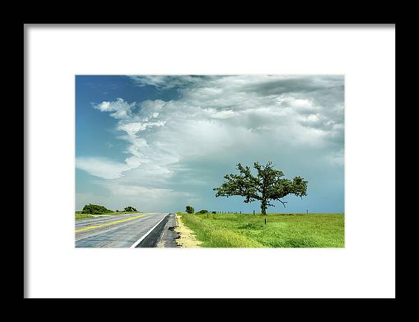 Landscape Framed Print featuring the photograph After the Storm by Al Mueller