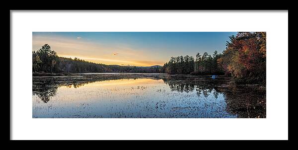 Sunset Framed Print featuring the photograph After the Sunset 2020 by Mike Mcquade
