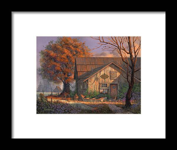 Michael Humphries Framed Print featuring the painting Afternoon Delight by Michael Humphries