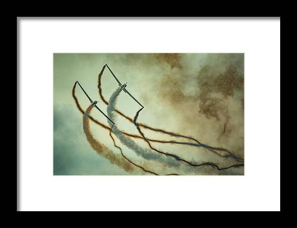 Aircraft Framed Print featuring the photograph Aircraft #2 by Yancho Sabev Art