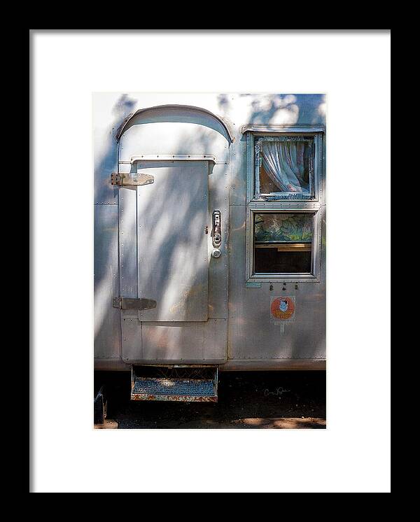 Airstream Framed Print featuring the photograph Airstream Door by Craig J Satterlee
