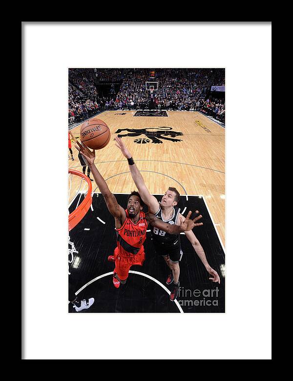 Nba Pro Basketball Framed Print featuring the photograph Al-farouq Aminu by Rocky Widner
