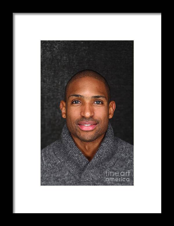 Event Framed Print featuring the photograph Al Horford by Nathaniel S. Butler