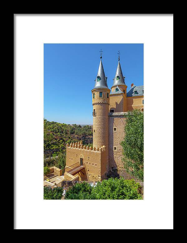 Spain Framed Print featuring the photograph Alcazar of Segovia by W Chris Fooshee