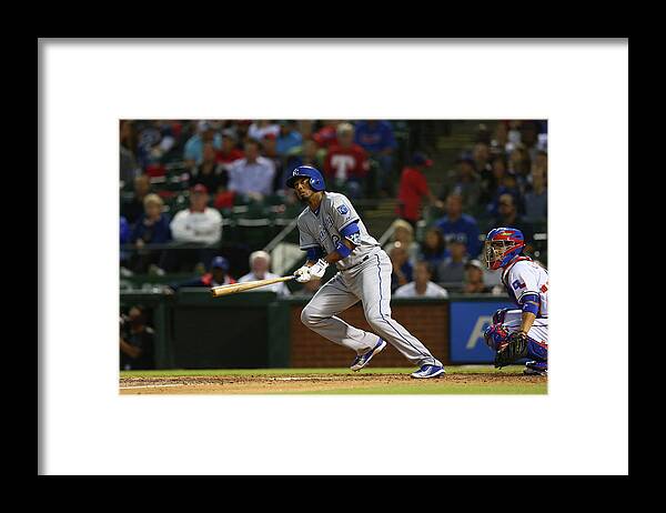 People Framed Print featuring the photograph Alcides Escobar by Ronald Martinez