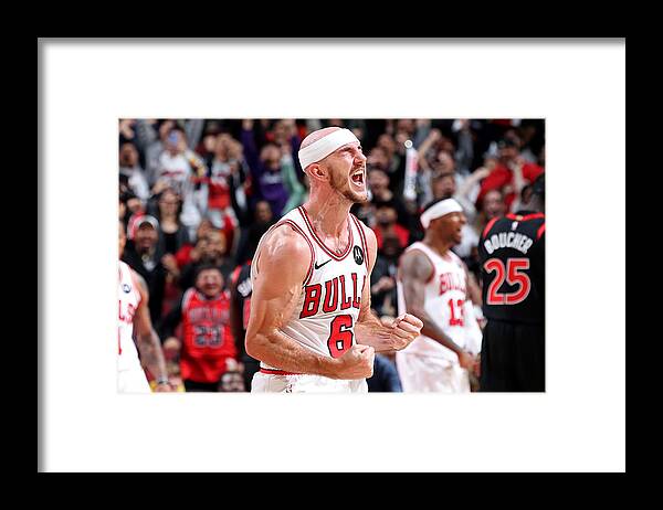 Basketball Framed Print featuring the photograph Alex Caruso by Jeff Haynes