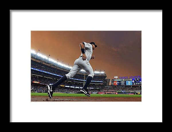 People Framed Print featuring the photograph Alex Rodriguez by Drew Hallowell