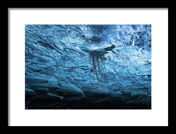 Icecave Framed Print featuring the photograph Alien by Erika Valkovicova