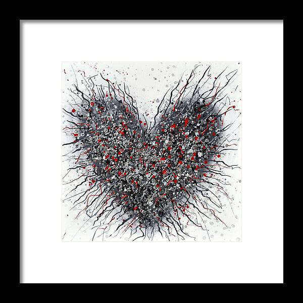 Heart Framed Print featuring the painting Alive by Amanda Dagg