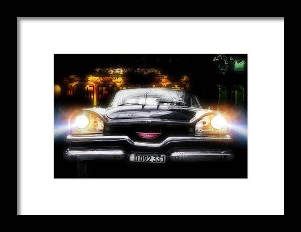 Car Framed Print featuring the digital art Alive by Micah Offman