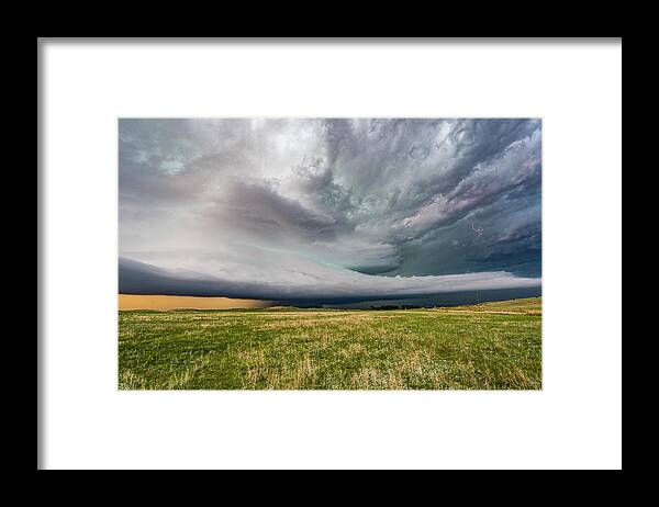 Thunderstorm Framed Print featuring the photograph All About That Base by Marcus Hustedde