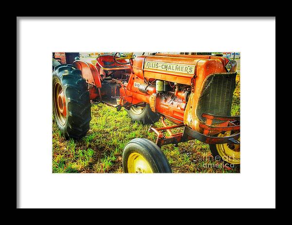 Allis Chalmers Framed Print featuring the photograph AllisChalmers by Mike Eingle