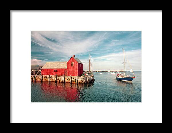 Beautiful Framed Print featuring the photograph American Fishing Shack by Todd Klassy