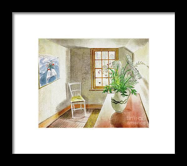 Cc0 Framed Print featuring the photograph An Ironbridge Interior by ERIC RAVILIOUS by Jack Torcello