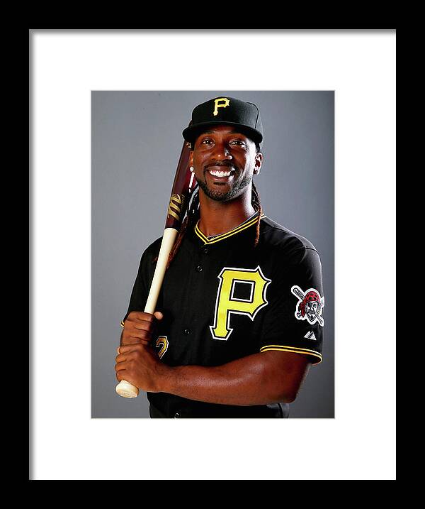 Media Day Framed Print featuring the photograph Andrew Mccutchen by Elsa