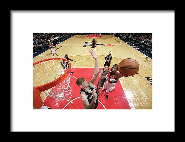 Nba Pro Basketball Framed Print featuring the photograph Andrew Nicholson by Ned Dishman