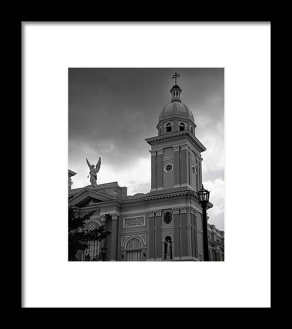 Cuba Framed Print featuring the photograph Angel Amid the Storm by M Kathleen Warren