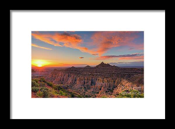 Angel Peak Framed Print featuring the photograph Angel Peak by Henk Meijer Photography
