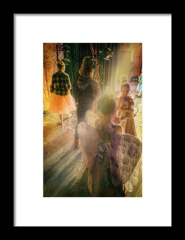 Ballerina Framed Print featuring the photograph Angels in Waiting by Craig J Satterlee