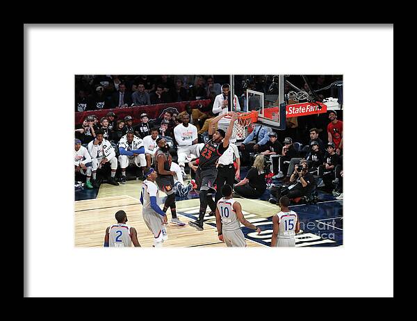 Smoothie King Center Framed Print featuring the photograph Anthony Davis by Joe Murphy