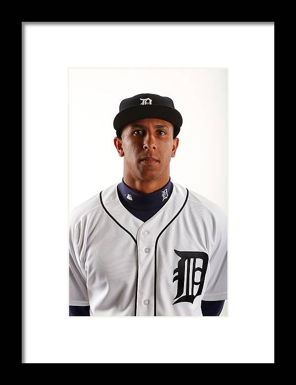 Media Day Framed Print featuring the photograph Anthony Gose by Brian Blanco
