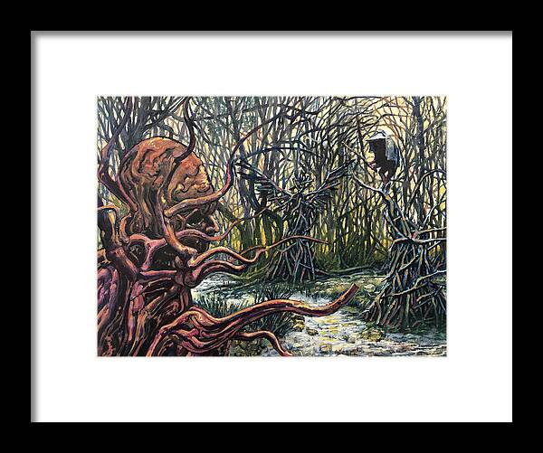 Autumn Framed Print featuring the painting Apparition by William Stoneham