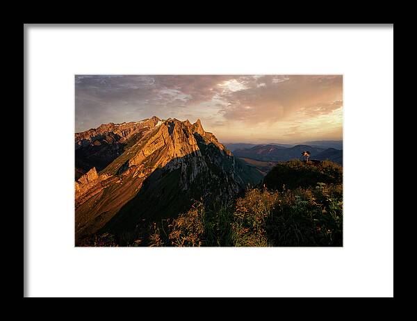 Switzerland Framed Print featuring the photograph Appenzell by Serge Ramelli