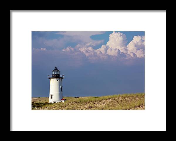 Lighthouse Framed Print featuring the photograph Approaching Storm by David Lee