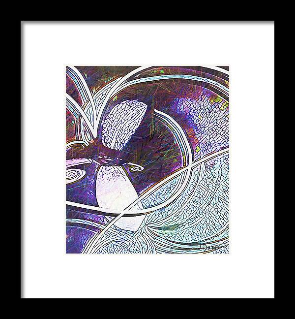 Abstract Framed Print featuring the digital art Art Your Way II by Linda Dunn