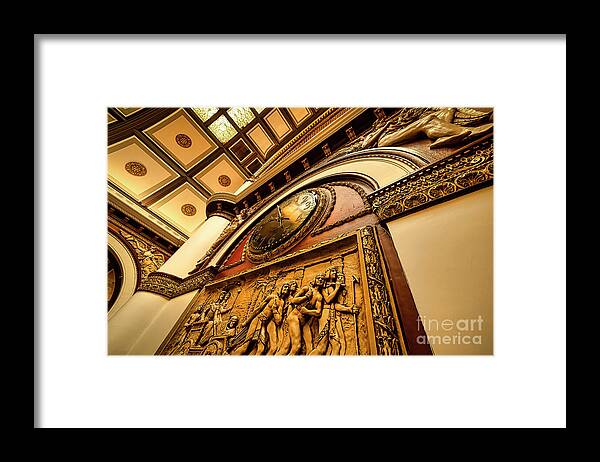 Nashville Framed Print featuring the photograph Artwork at Union Station by Shelia Hunt