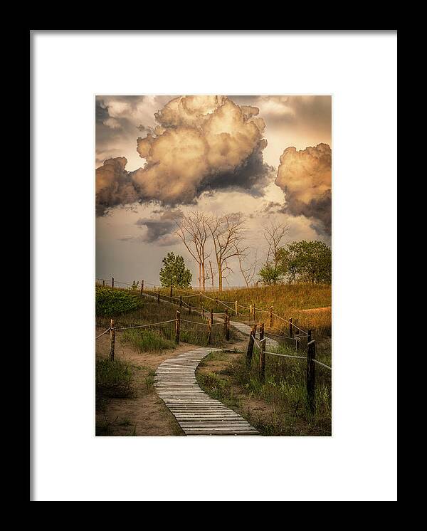 Landscape Framed Print featuring the photograph As If It Was Painted by Nate Brack