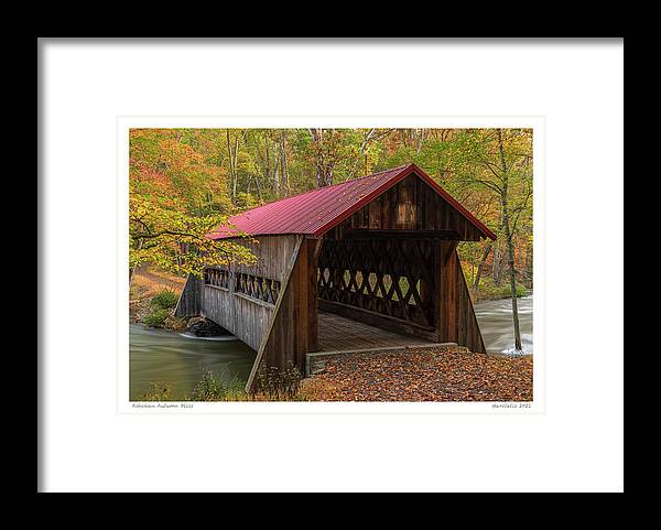 Autumn Framed Print featuring the photograph Ashokan Autumn Bliss The Signature Series by Angelo Marcialis