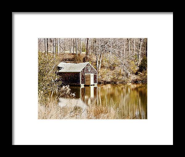 Lake Framed Print featuring the photograph At Winter's End by Rachel Morrison