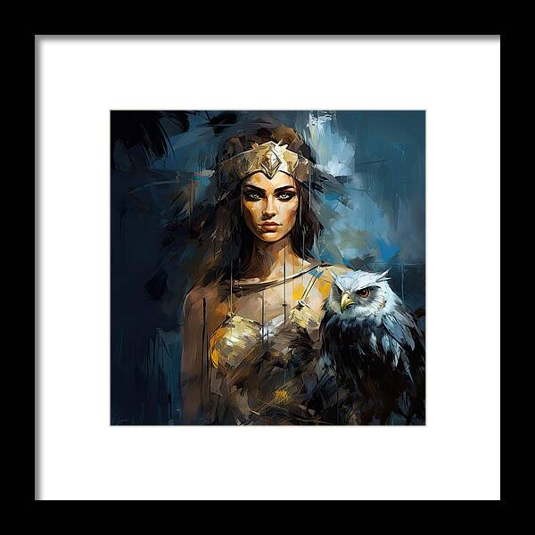 Athena Framed Print featuring the photograph Athena by Lourry Legarde