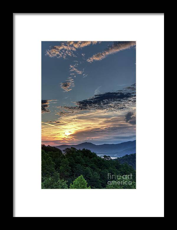 Sunrise Framed Print featuring the photograph Atmospheric Reflections by Phil Perkins
