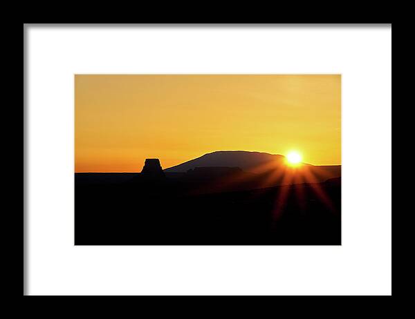Lake Powell Framed Print featuring the photograph August 2022 Lake Powell Sunrise by Alain Zarinelli