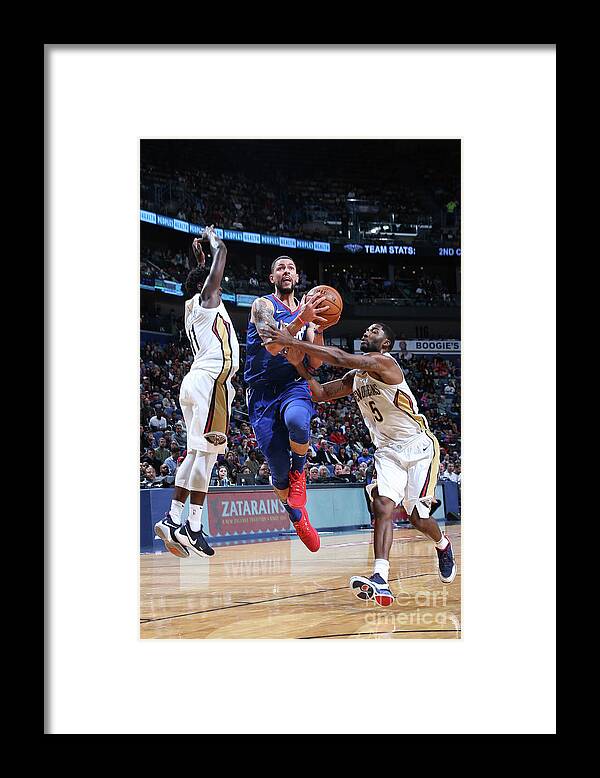 Austin Rivers Framed Print featuring the photograph Austin Rivers by Layne Murdoch
