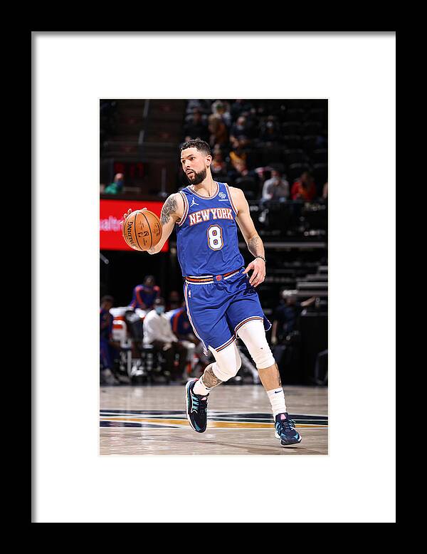 Nba Pro Basketball Framed Print featuring the photograph Austin Rivers by Melissa Majchrzak