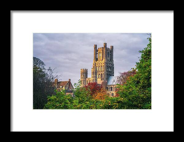 Autumn Framed Print featuring the photograph Autumn Colour at Ely by James Billings