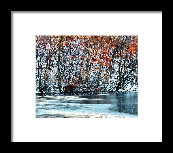 Autumn Framed Print featuring the photograph Autumn Dreaming by Sarah Lilja