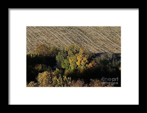Art Framed Print featuring the photograph Autumn landscapes 1 by Jean Bernard Roussilhe